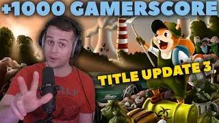 UPDATED TO 4000 GAMERSCORE - Trash is Fun Title Update #3 - 1000 Gamerscore in 40 mins!
