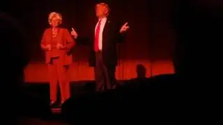 Donald Trump and Hillary Clinton telling us the Show rules
