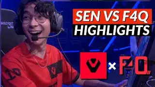 Sentinels vs F4Q - Highlights | Valorant Champions Tour Stage 3: Valorant Masters Berlin