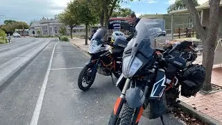 Round Australia motorbike trip. Eps#4. SA-Vic
