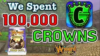 Wizard101 - We Spent 100,000 Crowns On Ghulture's Hoard Packs!
