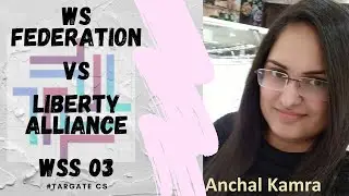 WSS lect 3 | ws federation Architecture | Liberty Alliance architecture | Stay Home Study 