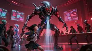 The Alien Army Attacked the Class &mdash; The Human Girl Killed Them With a Pen in Five Seconds