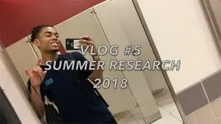FIRST DAY OF COLLEGE SUMMER RESEARCH + SECRET MESSAGE (VLOG 5)