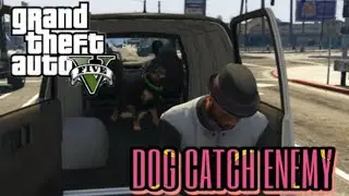 A DOG CATCH MY ENEMY|| GTA 5 GAME PLAY||