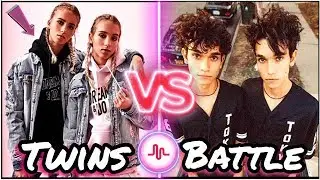Lisa and Lena Twins VS Lucas and Marcus Musical.ly Battle | Top Twins Musically  2017