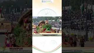 The Manipur tableau highlights the state&rsquo;s journey
