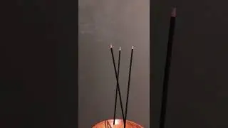 Cleansing our house with incense