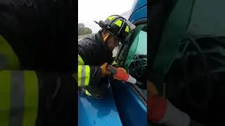 Truck Driver Trapped in Flooded Underpass