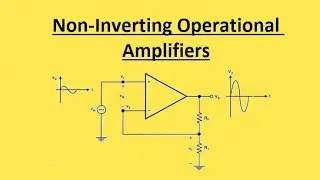 Non inverting operational amplifier (op-amp)