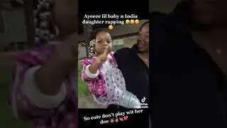 Baby Rapping so cute 🤩😍😘