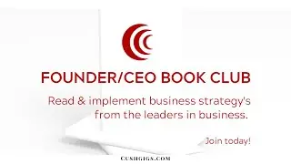 Cushgigs Founder/CEO Book Club