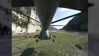 Лихой Ми-8 - Кавказ, река Терек, 2002 / Сrazy Mi-8 - Caucasus, Terek river, 2002