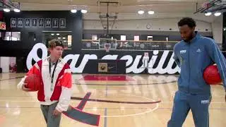 🏀 Coach Chippy providing some pointers as the season tips off tonight for Andrew Wiggins
