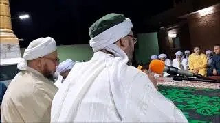 02- زيارة شيخ إلياس  إلى بلاد توات (ادرار) - مديح الشيخ جمال زرواتي في مدرسة الشيخ الحسان 04 04 2021