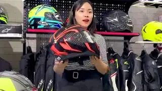 Review nón Fullface Yohe 967 - Mũ bảo hiểm Yohe 967 có 2 kính
