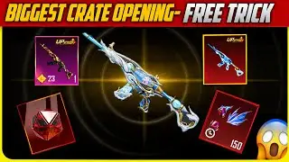 New Ultimate for 0 UC Upgrade Old M416 Skin ? Biggest Crate Opening & Free Crate Opening Trick