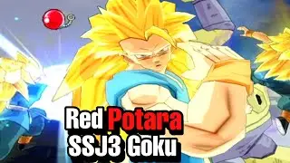 Red Potara SSJ3 Goku And His INFINITE Instant Transmission Spam! Budokai Tenkaichi 3