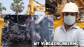 Avishek vlog &engineering||daily vlog||construction equipment machine repair vlog