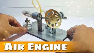 Air Engine | Stirling Engine | Small Working Model Of Air Engine