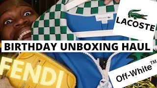 Luxury Birthday Unboxing Haul feat. Off White | Vernon's Closet