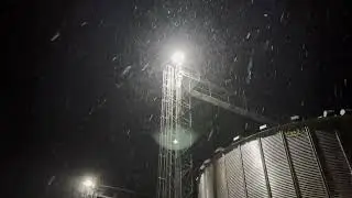 Loretto TN to Florence AL Light Snow Falling Samuel Camp WX
