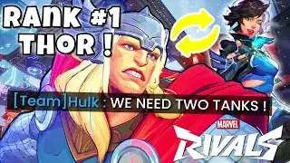 500 IQ THOR SWAP SAVED TOP 500 GAME | Marvel Rivals