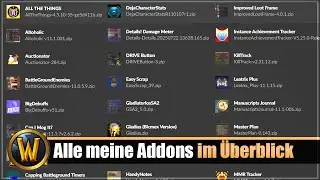 Alle meine Addons im &Uuml;berblick - Stand TWW S2
