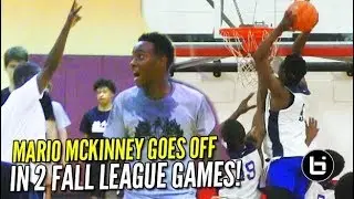 Mario McKinney Goes OFF in 2 Fall League Games in 1 Day!! Full Highlights!