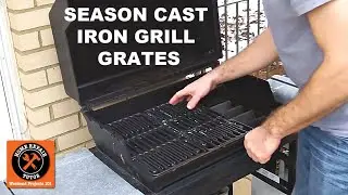 How to Season Cast Iron Grill Grates