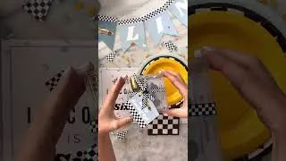 ✨🏁🏎Race Car Party table setting! #partydiys #partydecor #diypartydecor #diypartyideas #hotwheels
