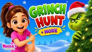 Grinch hunt  + More Adventure | Christmas Brain Breaks for Kindergarten