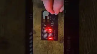 How My PCB Business Card Display Runs on 3V? #arduino #electronics #advice