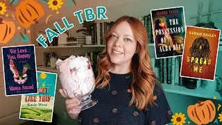 Fall Reading Plans 🎃🍂  tbr jar, horror, video ideas