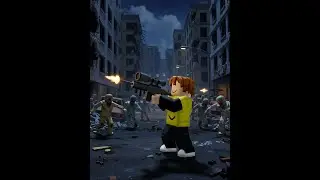 Играю в Roblox востание зомби с L96