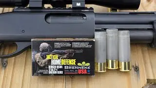Brenneke Tactical Home Defense 12ga 1oz Slug For Deer Hunting? How Accurate Can They Be With An 870?
