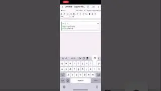 Python and Jupyter Notebook on iOS with Carnets
