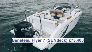 Полный тур на лодке &mdash; Beneteau Flyer 7 SUNdeck &mdash; 75 400 фунтов стерлингов