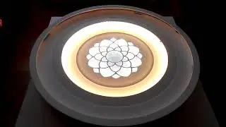 Globalled - 3 Fonsiyonlu LED Avize / &Ccedil;i&ccedil;ek Model
