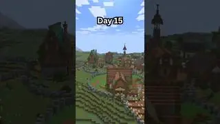 The Toolsmith Day 15 Of Transforming a Minecraft Village  #minecraft #minecraftbuilding