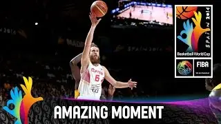 Spain v Senegal - Amazing Moment - 2014 FIBA Basketball World Cup