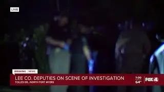 Lee County deputies on scene of active investigation