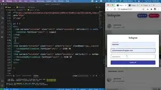 Firebase Authentications Logout | Instagram App part 10