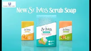 New St Ives Scrub Soap |100% Natural Scrub in Soap|PETA Approved| Paraben & Sulphate SLES FREE | Tel