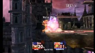 SSBB: Ryo (Ike) Vs. Vala (Samus) 1-2/6