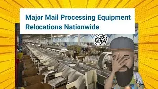USPS Multiple Jobs Affected By Machines Being Moved..