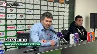 Erzurumspor FK ma&ccedil;ının ardından Sakaryaspor Teknik Direkt&ouml;r&uuml; Hakan Kutlu'nun a&ccedil;ıklamaları