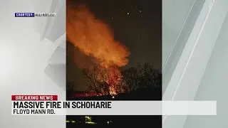 Multiple departments responded to Floyd Mann Road in Schoharie for a fire
