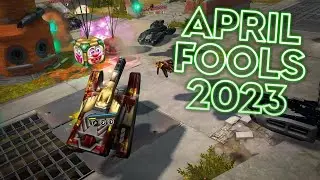 Tanki Online - April Fools Days 2023 | Crazy Gold Box Montage #11!