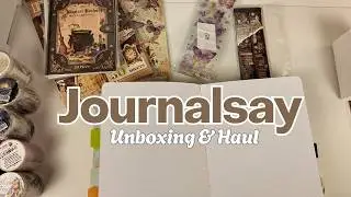 ✨Journalsay Unboxing & Haul 📖✨ Everything you need for your Reading Journal!